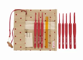 Tulip チューリップ 編み針 『ETIMO Red (エティモレッド) かぎ針セット 赤』 Tulip チューリップ 編み針 『ETIMO Red (エティモレッド) かぎ針セット 赤』