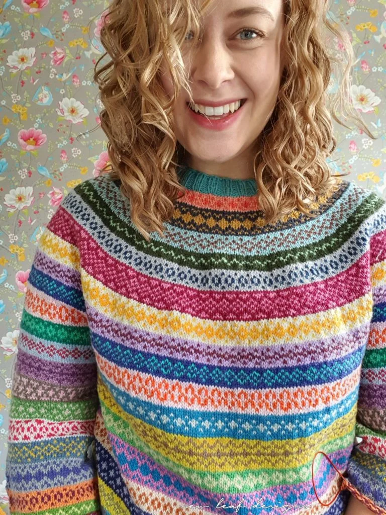 翻訳レシピ】自分の好きな配色と模様で自由に編む「Around the World